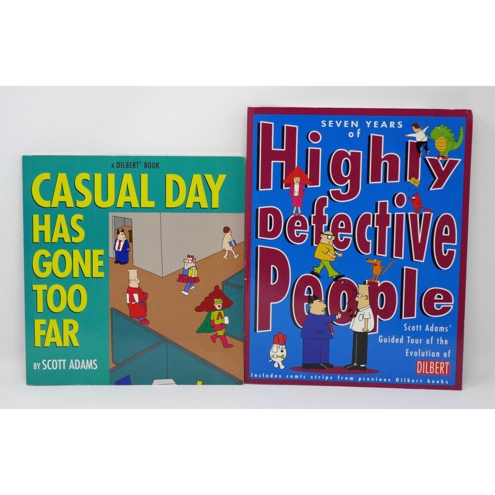 Dilbert Bundle: Casual Day & Highly Defective People by Scott Adams (Paperback)